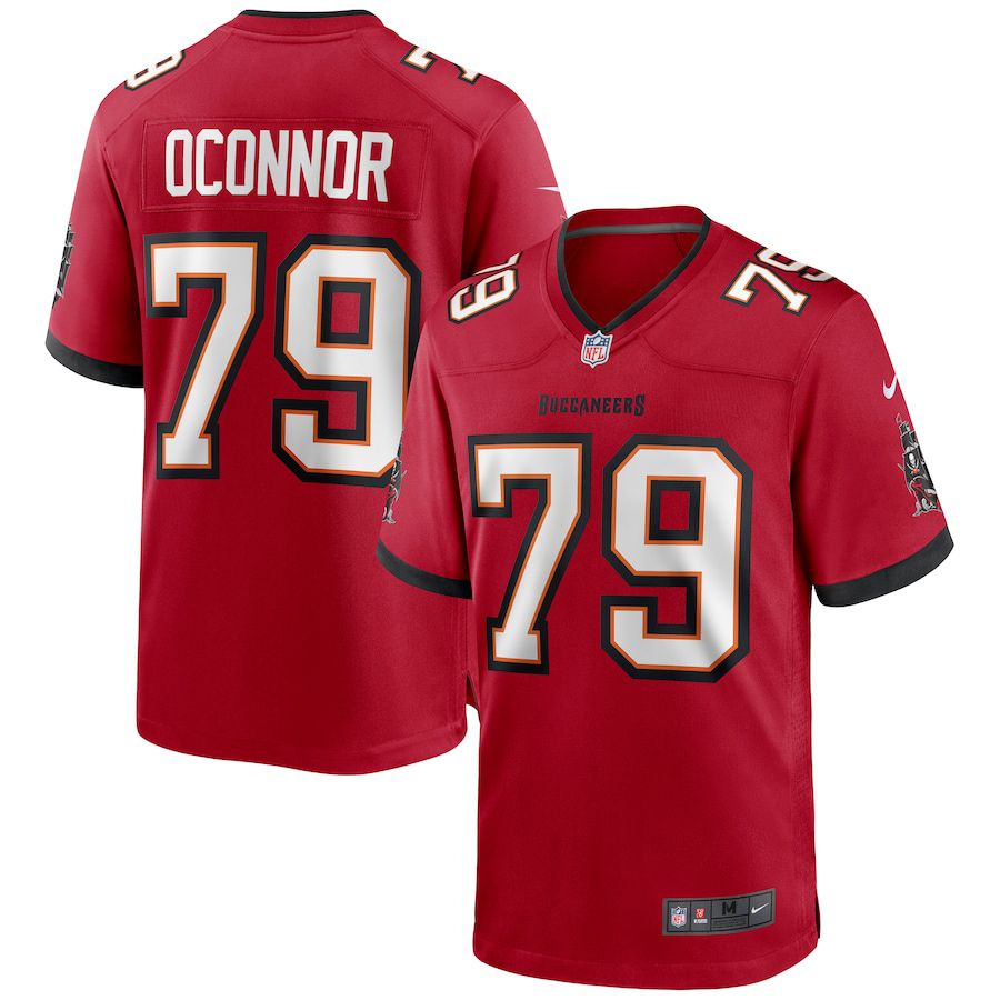 Men Tampa Bay Buccaneers #79 Patrick OConnor Nike Red Game NFL Jersey->tampa bay buccaneers->NFL Jersey